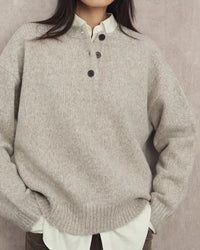 Cashmere Henley Sweater