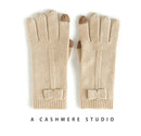 Full Finger Pure Cashmere Gloves