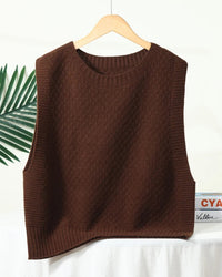 Merino Wool Jacquard Sweater Vest