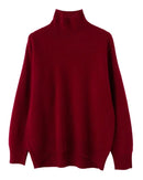 Women's Wool Turtleneck Sweater