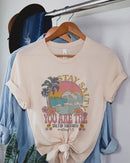 Inspirational Graphic Cotton Knit Top