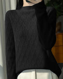 Merino Wool Diamond Jacquard Sweater