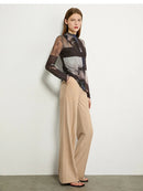 Mesh Printing Slim Tops