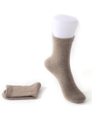 Thick Knit Cashmere Mid-Calf Socks