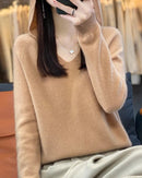 Soft Wool Knit Hooded Pullover Sweater