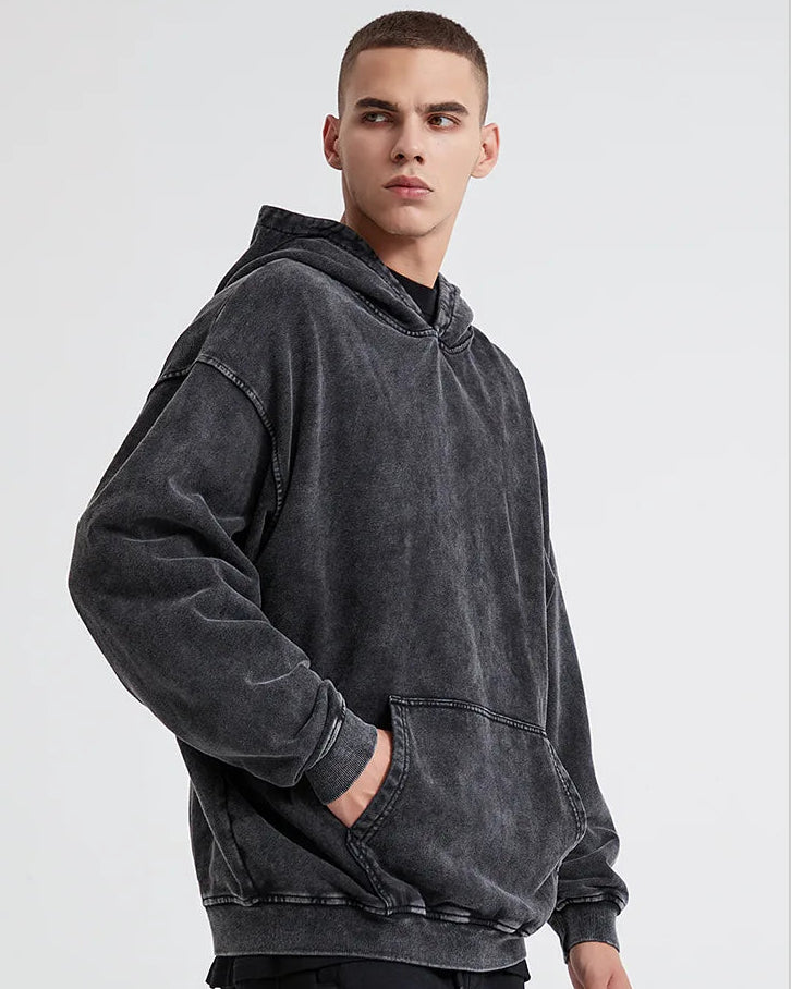 Cotton Loose Retro Thicken Hoodie