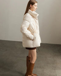 Minimalist Duck Down Puffer Coat