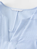 Textured Bell Sleeve  Top