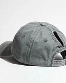 Washed Ponytail Baseball Cap
