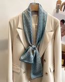 Women's Printed Silk Scarf & Shawl