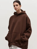 Fleece Oversized Hoodie Sweatshirt