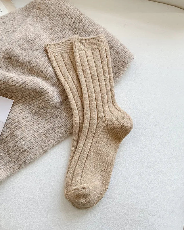Luxe-Knit Thermal Socks