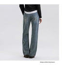 Heightening Flesh-hiding Wide-leg Trousers