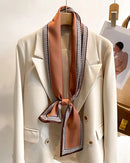 Women's Printed Silk Scarf & Shawl
