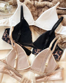 Sexy Silky Triangle Cup Wire-Free Bra Set