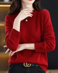 Merino Wool Round Neck Sweater