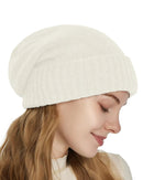 Satin-Lined Cashmere Beanie