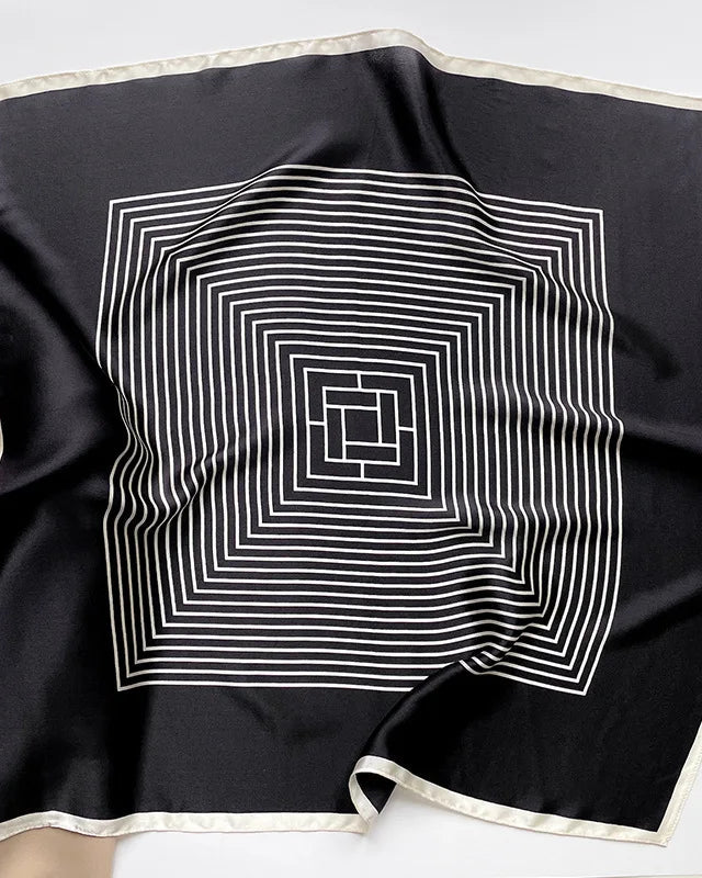 New Women's Silk Printed Scarf