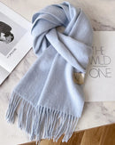 Fringed Wool Scarf