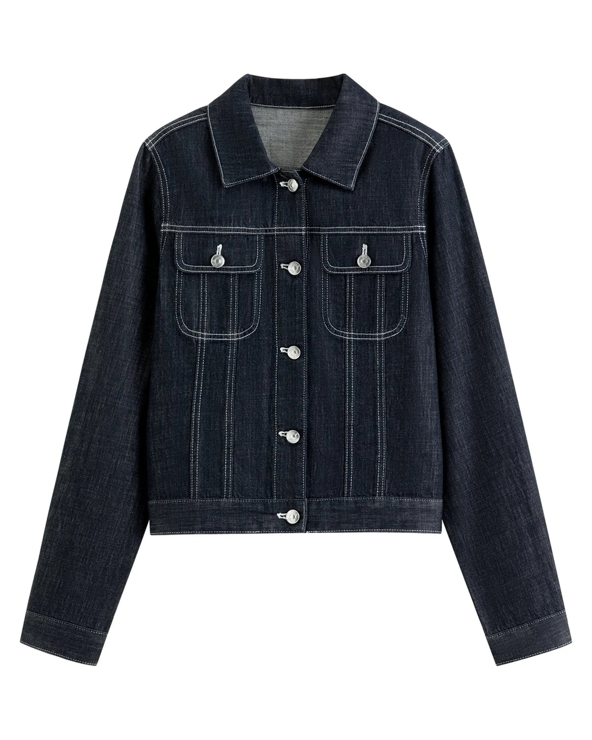 Slim Cotton Denim Jacket