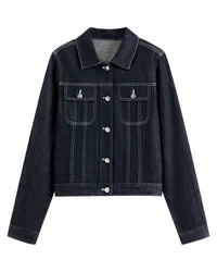 Slim Cotton Denim Jacket