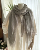 Lightweight Gauze Scarf Shawl