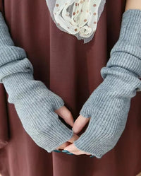 Cashmere Fingerless Arm Warmers
