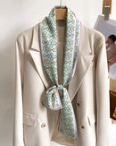 Women's Printed Silk Scarf & Shawl