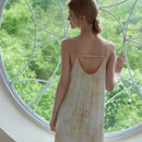 Satin Bamboo Shadow Print Nightdress