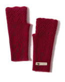 Soft Cashmere Knitted Fingerless Mittens