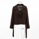 Double Breasted Short Jacket