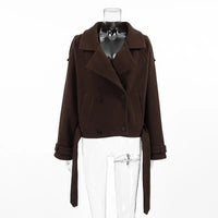 Double Breasted Short Jacket