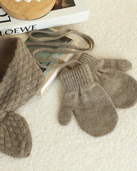 Kids Cashmere Knit Mittens