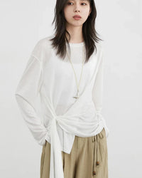 Lightweight Lyocell Long Sleeve Top