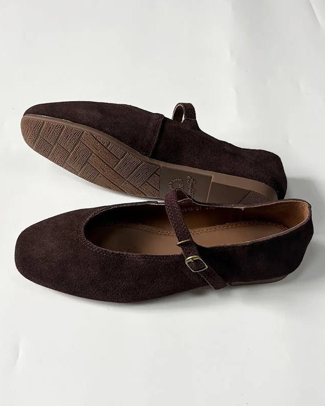 Stylish Low-Cut Lace-Up Round-Toe Flat Shoes