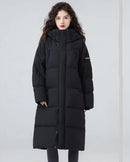 Longline Hooded Duck Down Coat