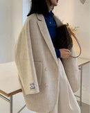 Women Double Sided Wool Coat