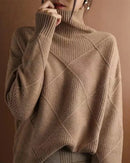 Relaxed Crewneck Knit Pullover Sweater