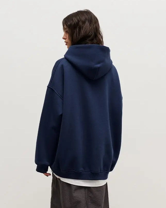 Fleece Oversized Hoodie Sweatshirt