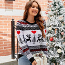 Elk Jacquard Christmas Sweater