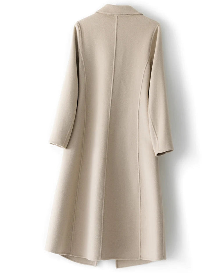 Refined Wool Reversible Overcoat