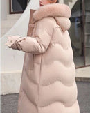 Women'S Mid-Length Thickened Warm Parka