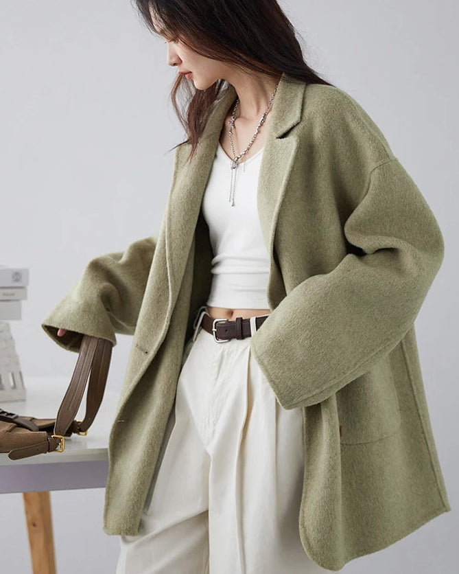Retro Double-sided Woolen Coats