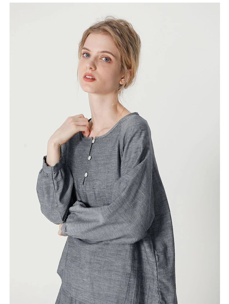 Cotton Double Layer Gauze Pajamas