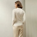 Seamless Silk-Cashmere Turtleneck Jumper