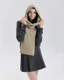 Structured Knit One-Piece Neck Warmer