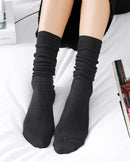 Soft Knit Casual Mid-Calf Socks