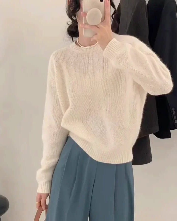 Cashmere Crewneck Sweater
