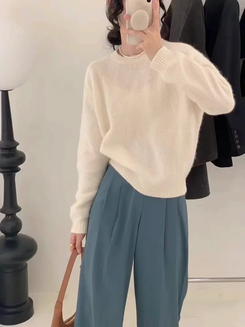 Cashmere Crewneck Sweater