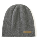 Rolled-Edge Cashmere Beanie